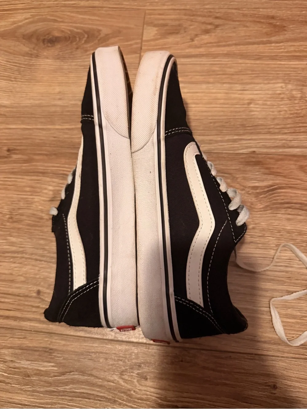 Vans black sneakers - Women size 8